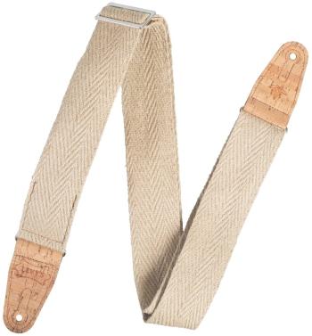Levy's Vegan Hemp Gitarový pás Natural