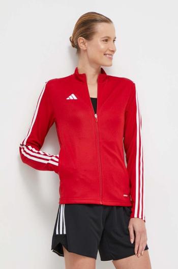 Tréningová mikina adidas Performance Tiro 23 červená farba, s nášivkou,  HS3512