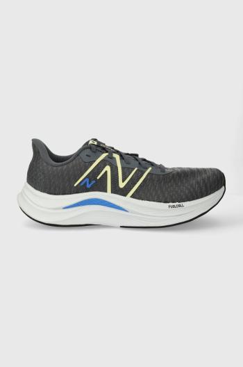 Bežecké topánky New Balance FuelCell Propel v4 šedá farba