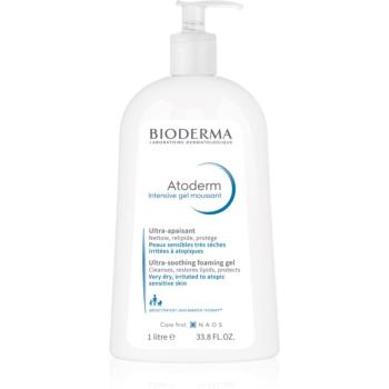 Bioderma Atoderm Intensive Gel Moussant tápláló habos gél nagyon száraz, érzékeny és atópiás bőrre 1000 ml