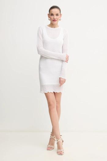 Šaty Pinko biela farba, mini, priliehavá, 104891 A2EB