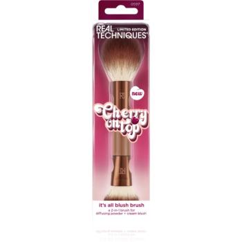 Real Techniques Cherry On Top It´s All Blush Brush obojstranný štetec na lícenku 1 ks