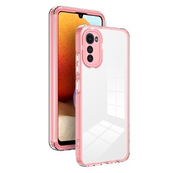 CRYSTAL Ochranný kryt pre Motorola Moto E32 / E32s ružový