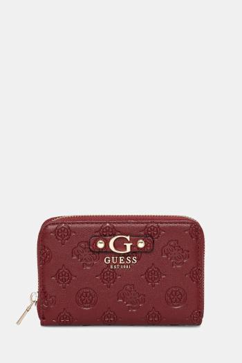 Peňaženka Guess GERTY dámska, bordová farba, SWPD95 29140
