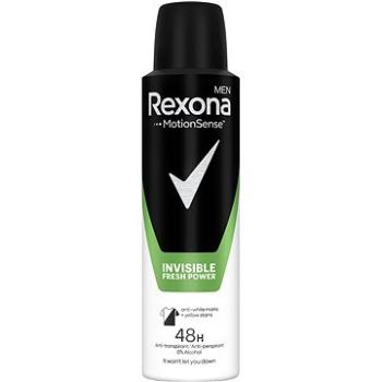 REXONA Men Antiperspirantný sprej Invisible Fresh & Power 150 ml (8720181101939)