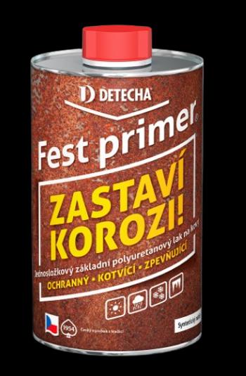 DETECHA Fest Primer - základný PU lak na kovy transparentny 3 kg