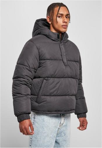 Urban Classics Hooded Cropped Pull Over Jacket black - M