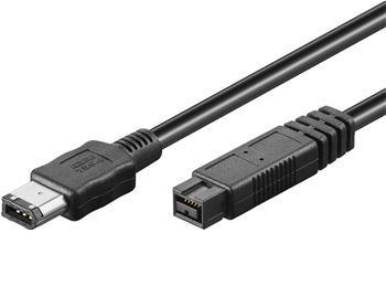 PremiumCord FireWire 800 kábel, 1,8 m, 9pin-6pin
