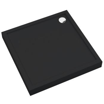 Négyzet alakú zuhanytálca Black Mat 90x90x12 Espera Plus AQM4631CMG