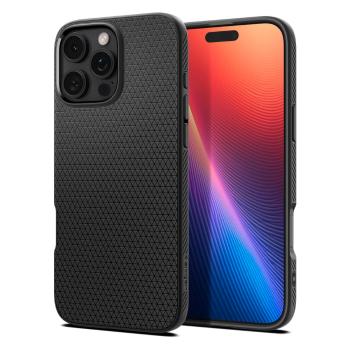 SPIGEN LIQUID AIR Ochranný kryt pre Apple iPhone 16 Pro MATTE BLACK