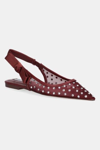 Baleríny Steve Madden Olyvia-R bordová farba, s otvorenou pätou, 11003907