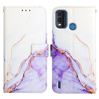 ART MARBLE Peňaženkový kryt Nokia G11 Plus PURPLE