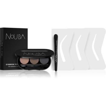 Nouba Eyebrow Powder Kit darčeková sada na obočie