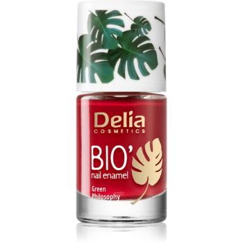 Delia Cosmetics Bio Green Philosophy lak na nechty odtieň 611 Red 11 ml