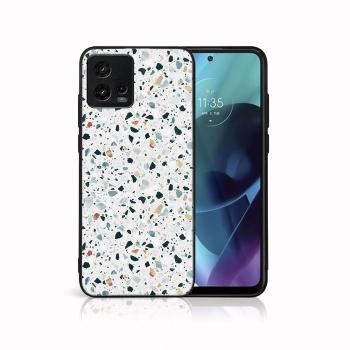 MY ART Ochranný kryt pre Motorola Moto G72 GREY TERRAZZO (163)