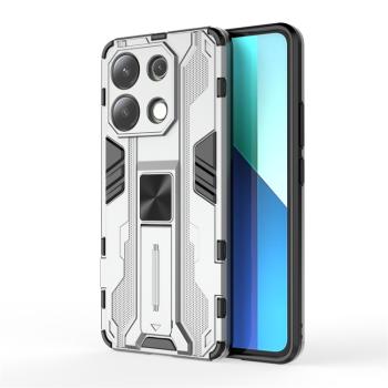 SUPERSONIC Odolný obal pre Xiaomi Redmi Note 13 strieborný