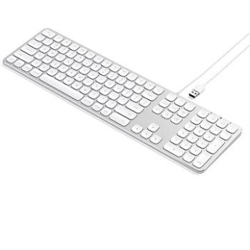 Satechi Aluminum Wired Keyboard for Mac – Silver – US (ST-AMWKS)