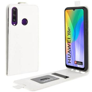 Vyklápacie puzdro Huawei Y6p biele