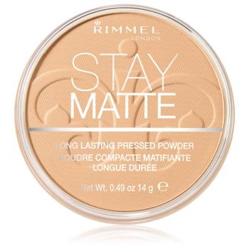 Rimmel Stay Matte púder odtieň 006 Warm Beige 14 g