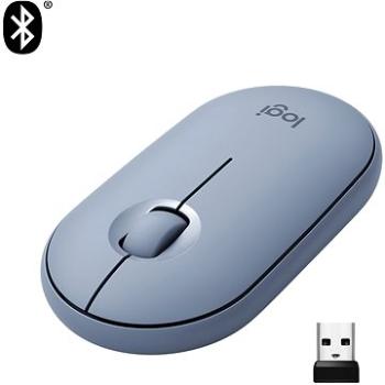 Logitech Pebble M350 Wireless Mouse, džínsová (910-005719)