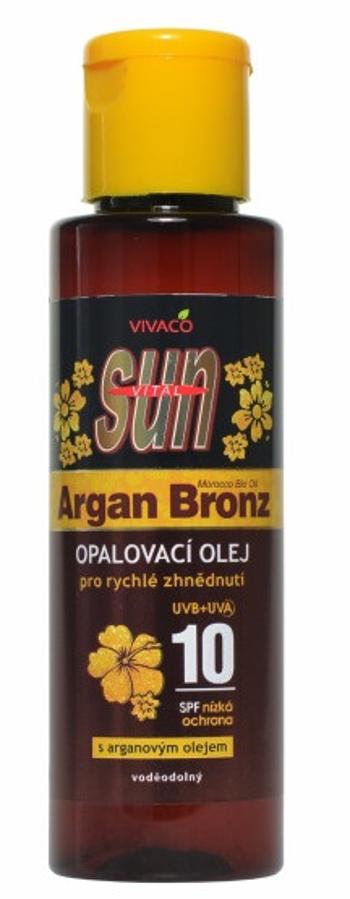 VIVACO Olej SPF10 s arganovým olejom 100 ml