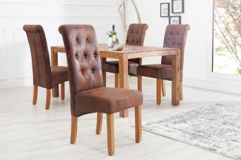 Chesterfield jedálenská stolička 2 ks DOLON Dekorhome