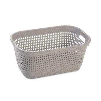 Coș de rufe 45 l, gri