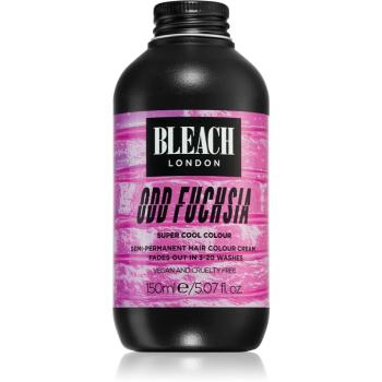 Bleach London Super Cool semi-permanentná farba odtieň Odd Fuchsia 150 ml