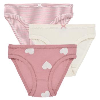 Petit Bateau  LOT CULOTTE X3  Klasické nohavičky Ružová