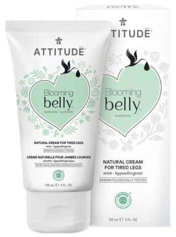 ATTITUDE Prírodný krém na unavené nohy Blooming Belly nielen pre tehotné s mätou 150 ml