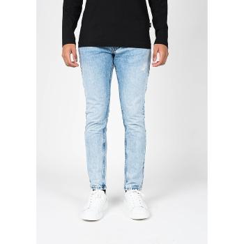 Pepe jeans  PM206317WR42 | Callen Crop  Nohavice päťvreckové Modrá