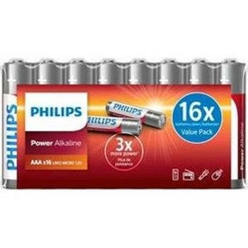 Philips Batéria AAA 1,5 V Power Alkaline, 16 ks