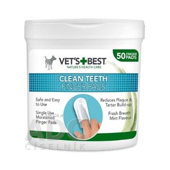 VET´S BEST CLEAN TEATH FINGER PADS 50ks