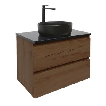 Kúpeľňová skrinka s umývadlom SAT B-Way 59x30x45 cm matný orech BWAY60NUTZUB