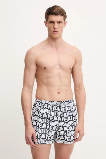 Plavkové šortky EA7 Emporio Armani čierna farba, AF13062.7M000510
