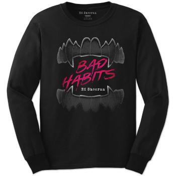 Ed Sheeran tričko Bad Habits Čierna XL