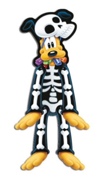 Függő dekoráció Pluto - Mickey Halloween