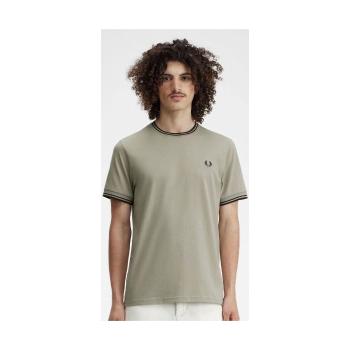 Fred Perry  M1588  Tričká s krátkym rukávom Šedá