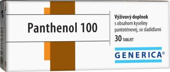 GENERICA PANTHENOL 100 30 tabliet