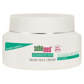 SEBAMED Upokojujúci krém na tvár s 5% ureou 50 ml