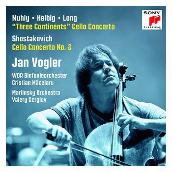 Vogler, Jan - Muhly/Helbig/Long: Three Continents, Shostakovich: Cello Concerto No. 2, CD