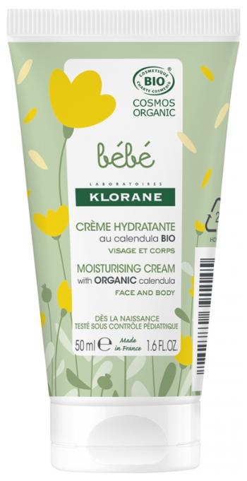 Klorane Hydratačný krém s bio nechtíkom Bebe (Moisturising Cream) 50 ml