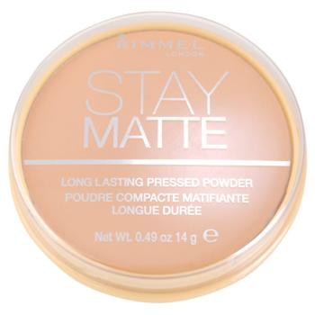 Rimmel Stay Matte púder odtieň 009 Amber  14 g