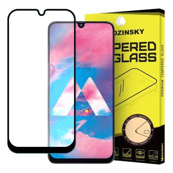 3D Tvrdené sklo Samsung Galaxy M30 čierne