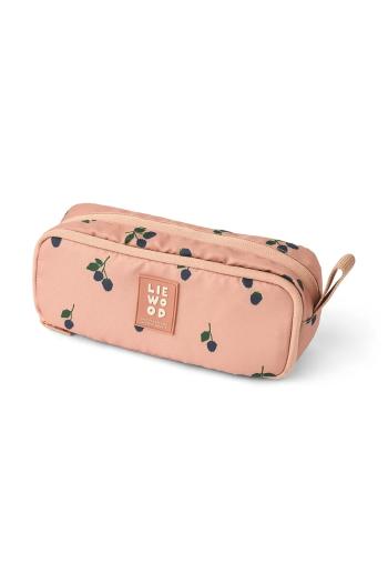 Detský peračník Liewood Andrey Pencil Case oranžová farba, LW20092