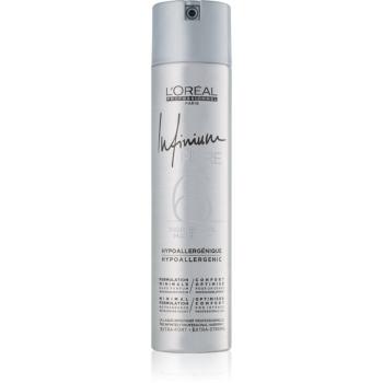 L’Oréal Professionnel Infinium Pure hypoalergénny lak na vlasy s extra silnou fixáciou bez parfumácie 300 ml