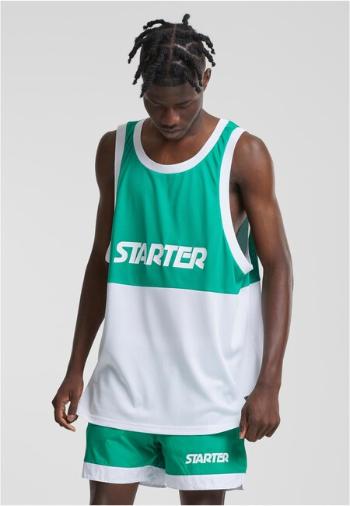 Starter Split Mesh Tank Top c.green/white - L/XL