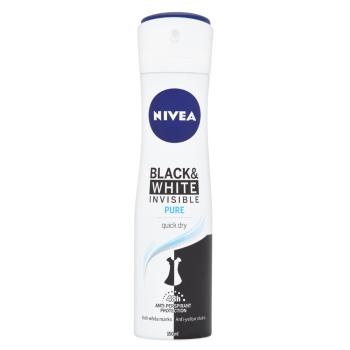 NIVEA Sprej antiperspirant Invisible for Black & White Pure 150 ml