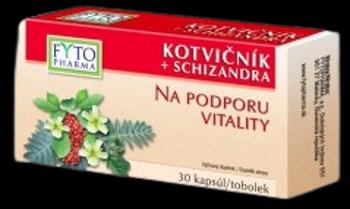 FYTOPHARMA FYTO KOTVIČNÍK + SCHIZANDRA 30 kapsúl