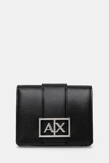 Peňaženka Armani Exchange dámska, čierna farba, XW000360 AF12039